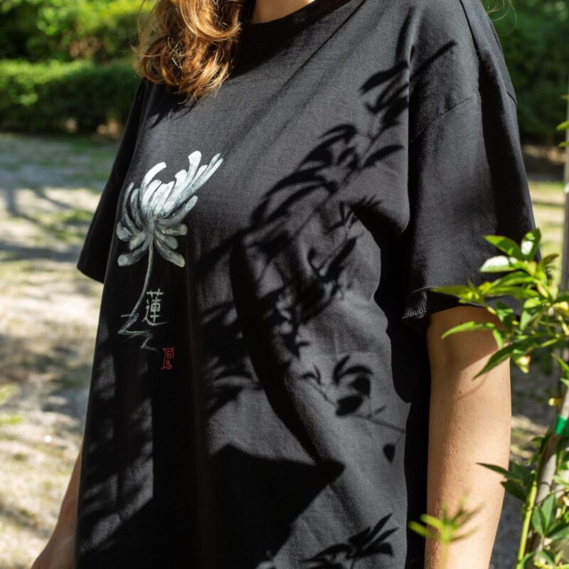 Lotus Bloom - Handpainted T-shirt