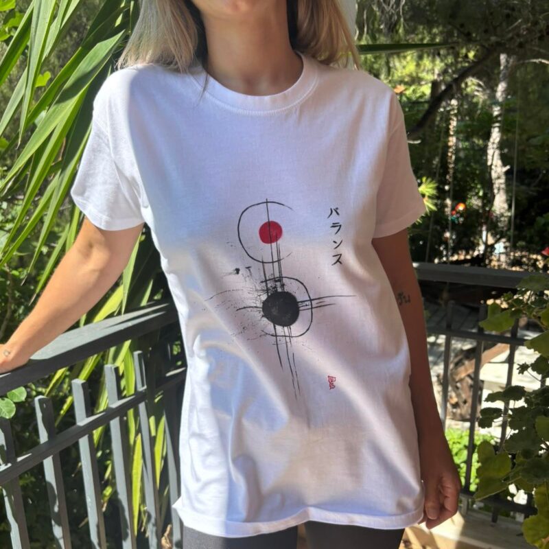 Balance - Handpainted T-shirt